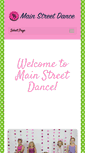 Mobile Screenshot of mainstreetdance.com